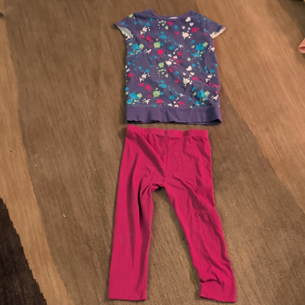 Garanimals Purple & Pink Girls' Graphic Tee